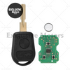 BMW E31, E32, E34, E36, E38, 3 Button Remote Key (1989-2006)