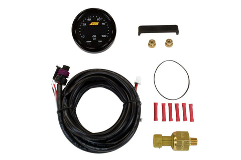 AEM 30-0301 X-Series Pressure Gauge 0~100psi / 0~7bar .