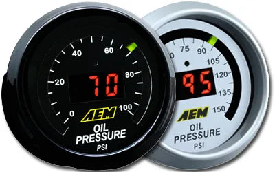 AEM 30-4407 Oil Pressure Gauge 0-150PSI