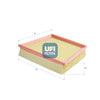 UFI Filters Air Filter 30.D98.00