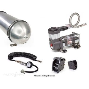 Airbag Man Dual Paddle Air Control Kit with Tyre