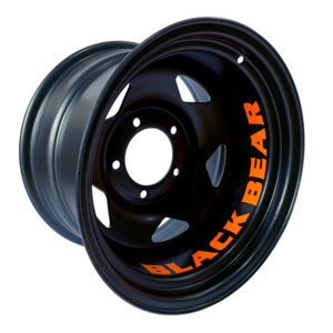 Black Bear 17X10 618SF 5/150 CB113 -44 SAT/BLK -