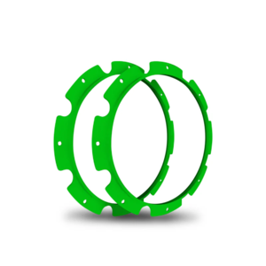 Ultra Vision Raptor 70 Driving Light Green Rim Kit