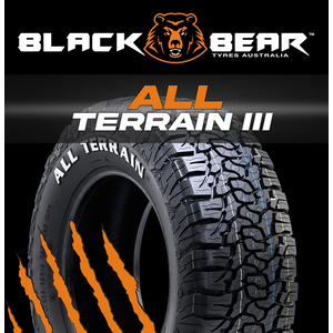 Black Bear Tyres LT265/65R18 123/120S 10PR A/T III RWL -
