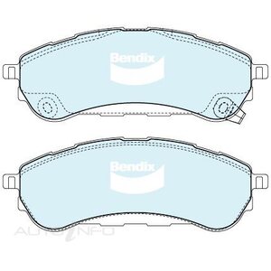Bendix Brake Pad Set - DB2503-ULT4WD
