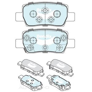 Bendix Brake Pad Set - DB2665-GCT