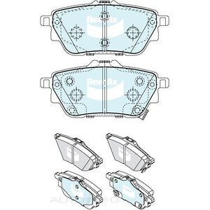 Bendix Brake Pad Set - DB2669-GCT