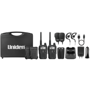Uniden UHF Handheld 2 Way Radio Tradies Pack 2 Watt