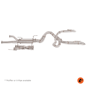 Torqit 3" Twin to 3" Cat Back Exit DPF Exhaust