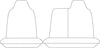 Sperling Tradies Canvas Front Grey Seat Covers Suits