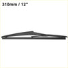 Black 310mm 12-inch sleek aerodynamic rear windshield wiper blade for Toyota with durable rubber material