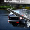 Black 310mm 12 inch all-season windshield wiper blade with sleek lightweight design for toyota rear use