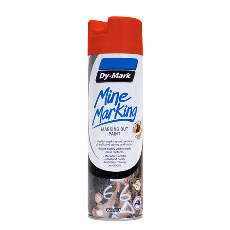 Dymark Paint Marker Mine Orange Vertical Aerosol Can/350G