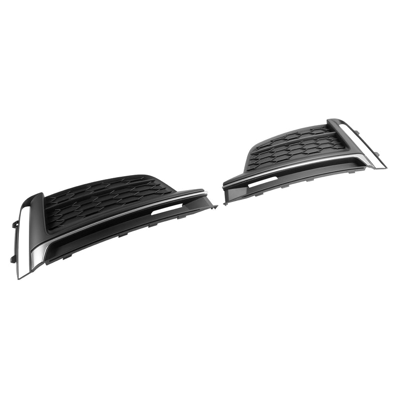 Audi A5 S-Line S5 Front Bumper Fog Light Grille Trim (2018-2019)