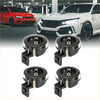 Black plastic bumper parking sensor retainers designed to fit around toyota tundra sensors 2007-2013