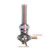Softail Electra Glide Road King Generic Petcock Fuel Valve Right Spigot 22mm fit