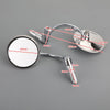 Motorcycle Cafe Racer Old School Clubman 22mm Generic Chrome Handlebar End Mirrors