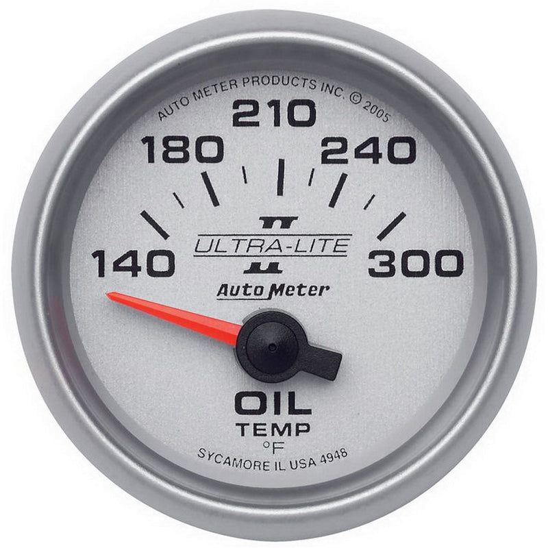AutoMeter 2-1/16 Oil Temp 140- 300degF AU4948