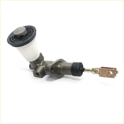 Metallic 5/8 clutch master cylinder for toyota hilux 1978-1983 with white reservoir and black cap