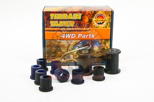 Terrain Tamer Kit Shackle Bush Poly - Terrain Tamer 4WD Parts