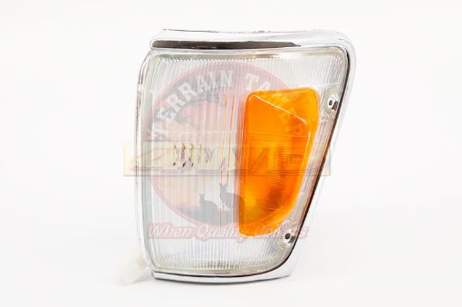 Terrain Tamer Lamp Assy Front L/H Corner Chrome Thin Rim Taiwanese - Terrain Tamer 4WD Parts
