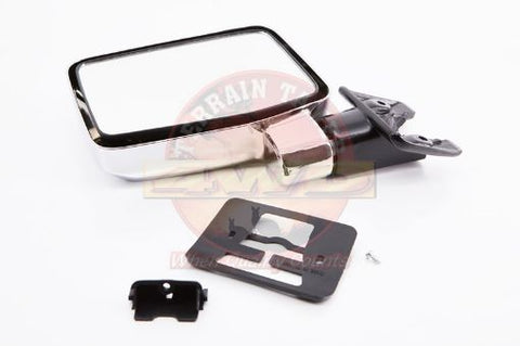 Terrain Tamer Mirror Assy Exterior R/H Chrome - Terrain Tamer 4WD Parts