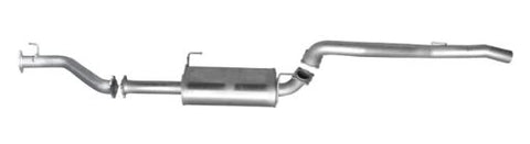 Terrain Tamer Hi Flow Dpf Back Exhaust Kit 409 Stainless Steel Lwni4 2.8l - Terrain Tamer 4WD Parts