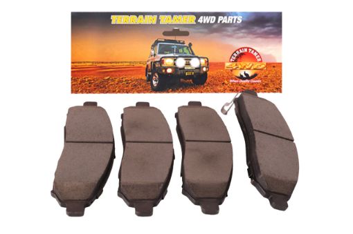 Terrain Tamer Disc Pad Set Frt Ceramic 295mm Dia Rotor D40m D40t - Terrain Tamer 4WD Parts