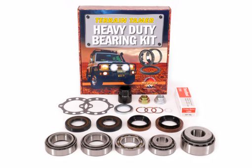 Terrain Tamer Diff O/Haul Kit Solid Spacer Inc Hp Pinion Bearings &amp; Seal - Terrain Tamer 4WD Parts