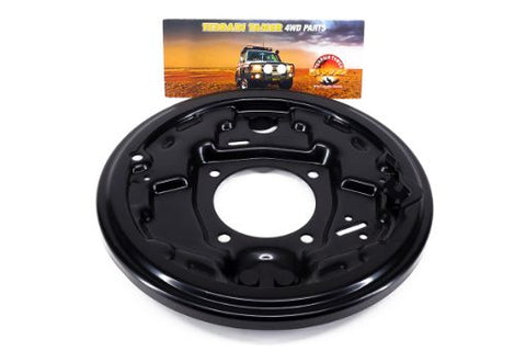 Terrain Tamer Backing Plate Rear R/H Suits Drum Brakes - Terrain Tamer 4WD Parts