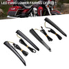 Touring Road Glide 2014-2023 45801 LED Fang Lower Fairing Lights