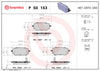 Brembo Brake Pad Set P 50 153
