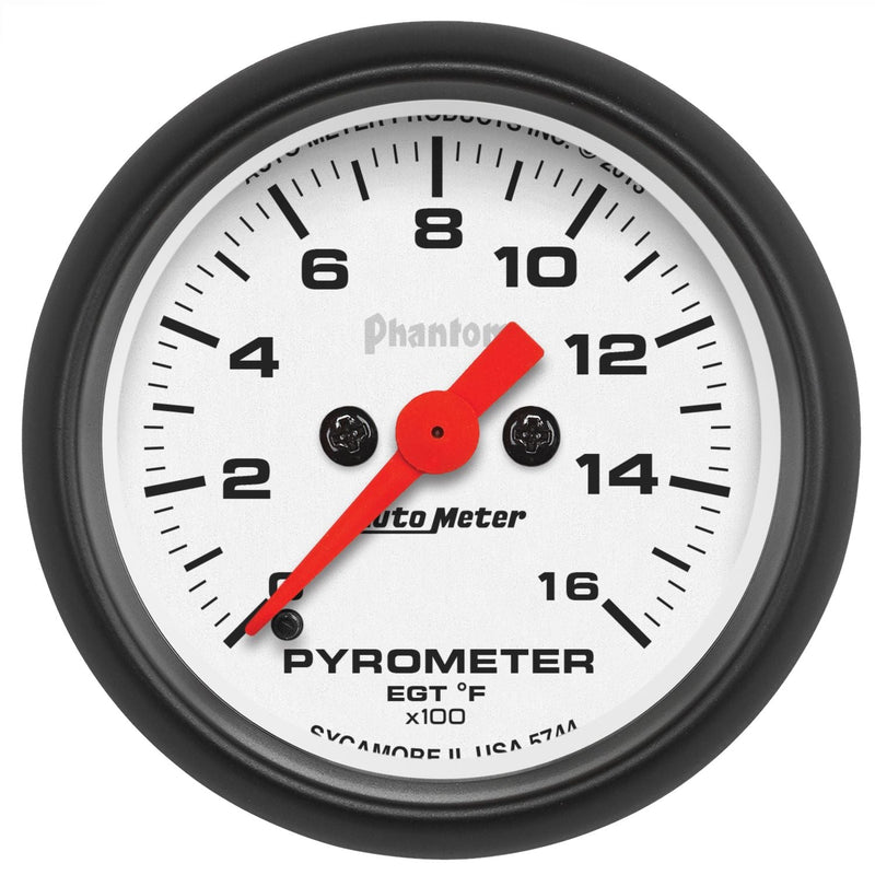 AutoMeter Phantom 2-1/16in Pyrometer Kit AU5744
