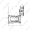 GMB Belt Tensioner V-Ribbed Belt GAT20410