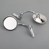 Motorcycle Cafe Racer Old School Clubman 22mm Generic Chrome Handlebar End Mirrors