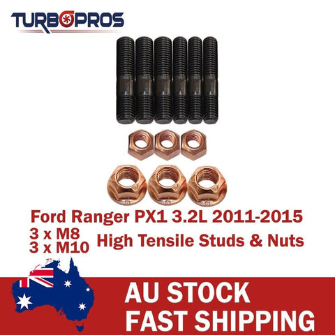 Ford Ranger PX1 3.2L 2011-2015 High Tensile Turbo Charger Stud Kit