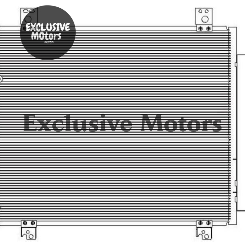 Toyota Hiace Right Air Conditioning Condenser (2004-2024)
