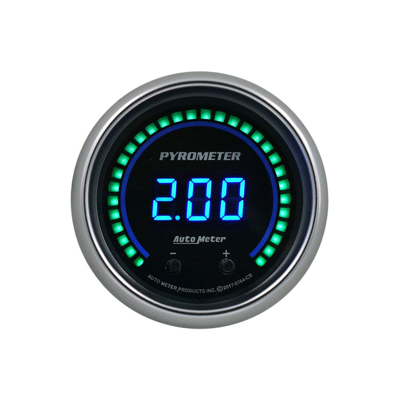 AutoMeter Cobalt 2-1/16in Digital Egt AU6744-CB
