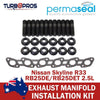 Nissan Skyline R33 2.5L Permaseal Exhaust Manifold Stud&Gasket Kit