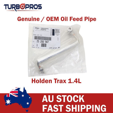 Holden Trax 1.4L Genuine Turbo Charger Oil Feed Pipe