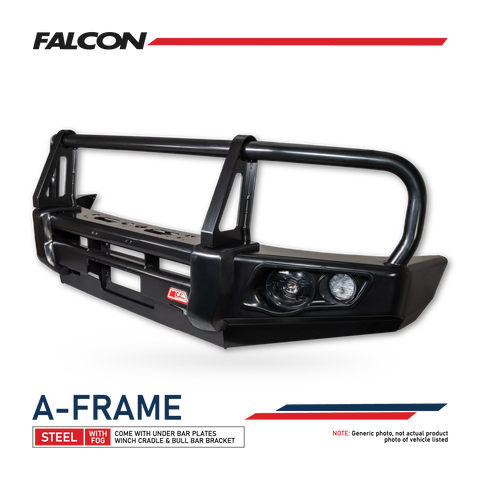 MCC Falcon 707-02 A-Frame Bar - Isuzu D-Max 2003-2006