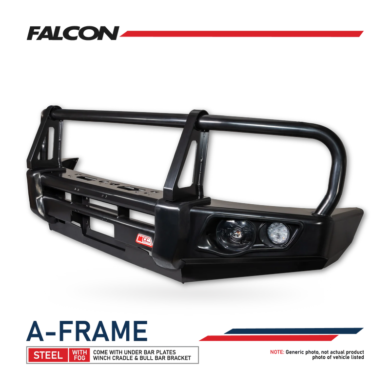 MCC Falcon 707-02 A-Frame Bar - Nissan Patrol 2005-2016
