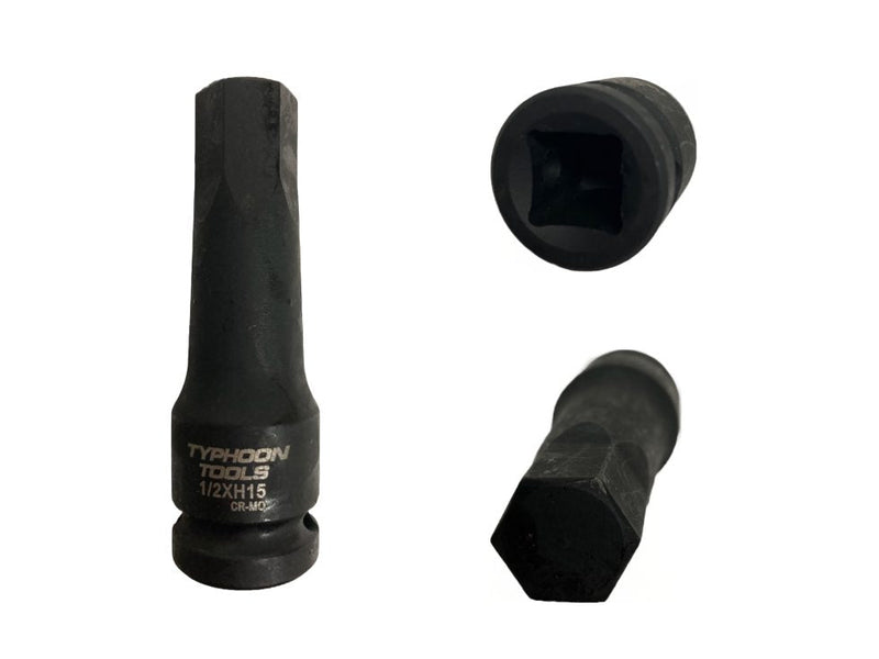 Typhoon Tools Impact Inhex Socket 17Mm X 1/2Dr 72483