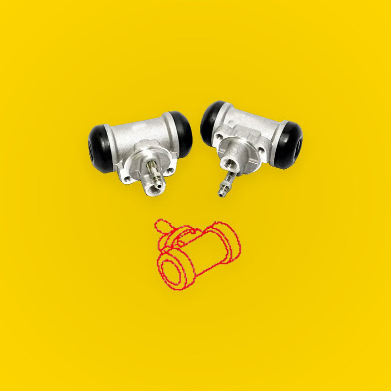 7/8 Rear Brake Cylinders for Nissan Navara D40 2.5L 2005-2015
