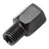 MOTORCYCLE MIRROR ADAPTORS 10MM LEFT HAND FEMALE TO 10MM RIGHT HAND MALE THREAD
