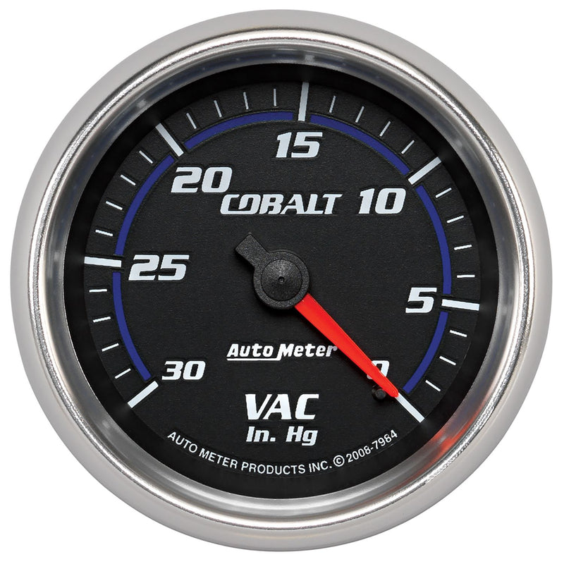 AutoMeter Cobalt 2-5/8in Vacuum Gauge AU7984