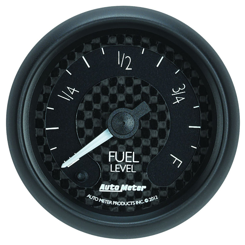 AutoMeter GT Series 2-1/16in Fuel Level AU8010