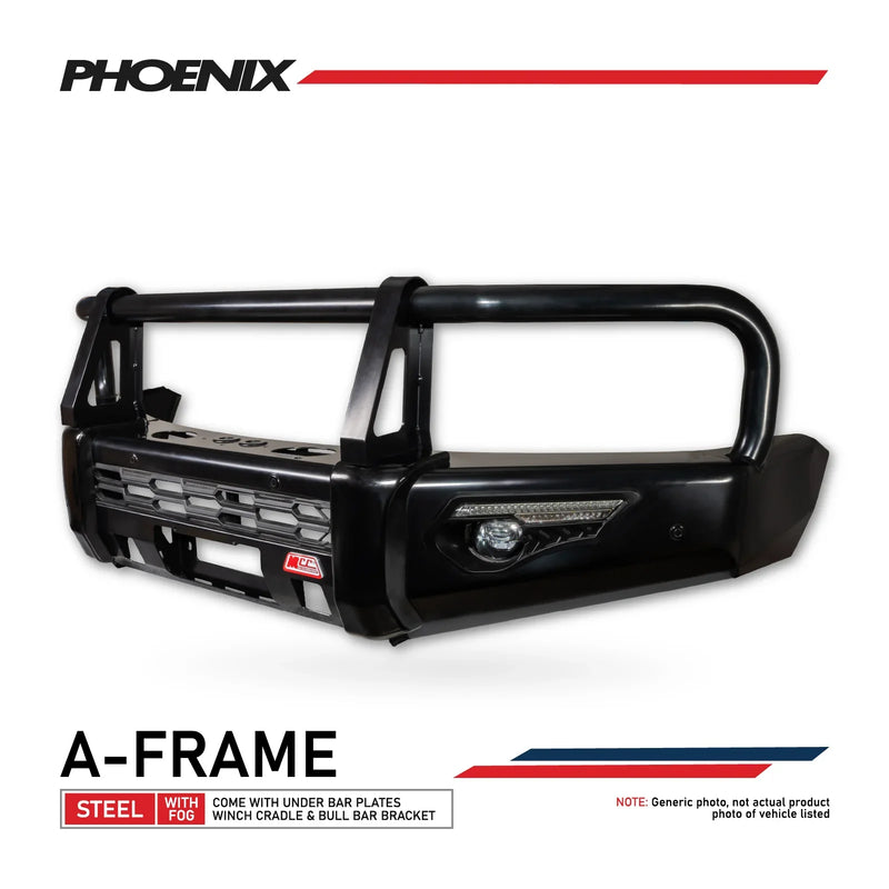 MCC Phoenix 808-02 A-Frame Bar - Toyota Hilux Rogue 2020+