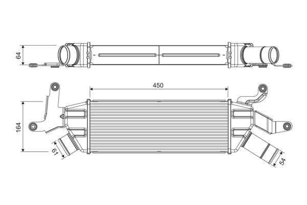 Valeo Intercooler OE Quality 818370