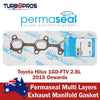 Toyota Hilux 1GD-FTV 2.8L 2015 Onwards Permaseal Exhaust Manifold Gasket